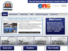 Tablet Screenshot of camillaga.net
